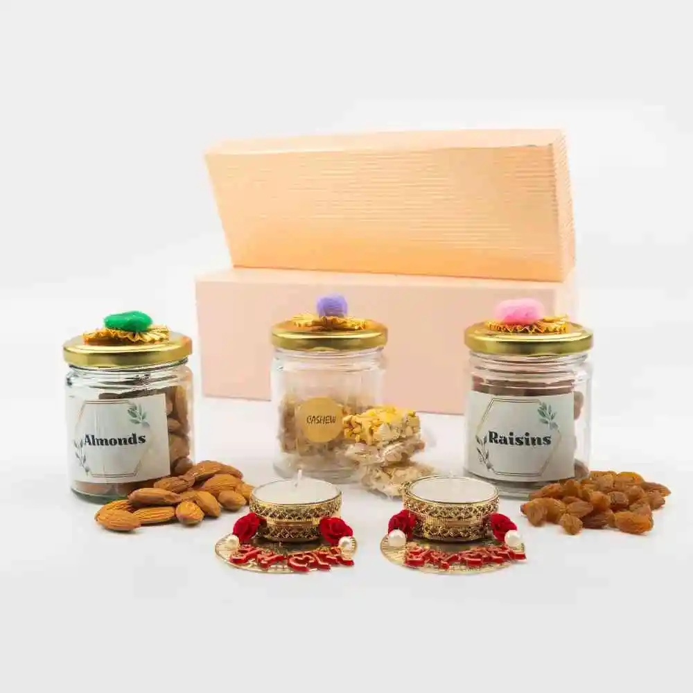 Dry Fruits and Delicacy Hamper in Box for Corporate Gift